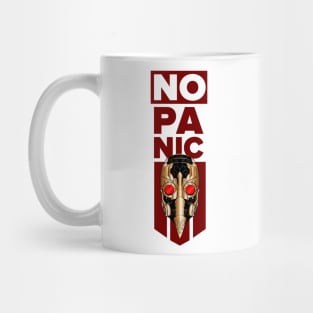 No panic > Plague Doctor steampunk gas mask Mug